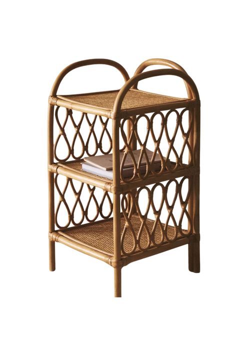 Rattan Bedside Table