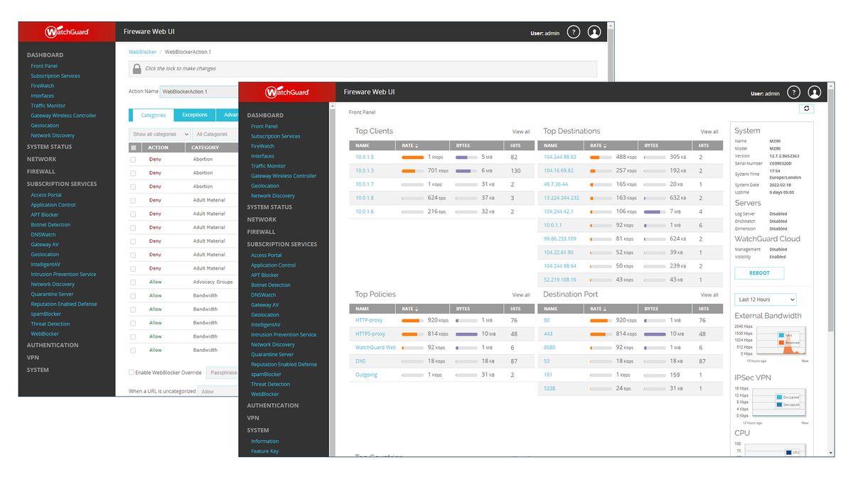 WatchGuard Firebox M290 review Stiff security at a great price ITPro