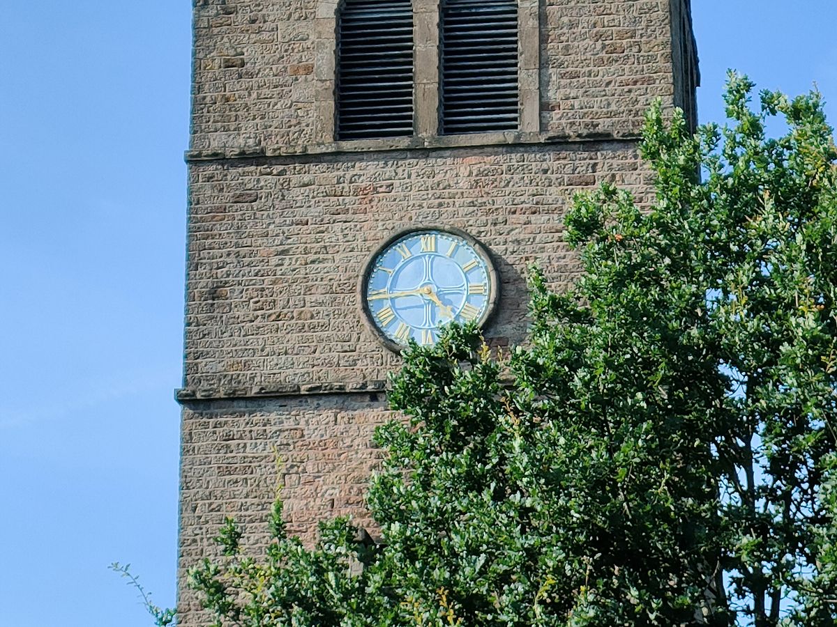 Realme GT Master Edition camera samples &ndash; a close-up of a clock tower.