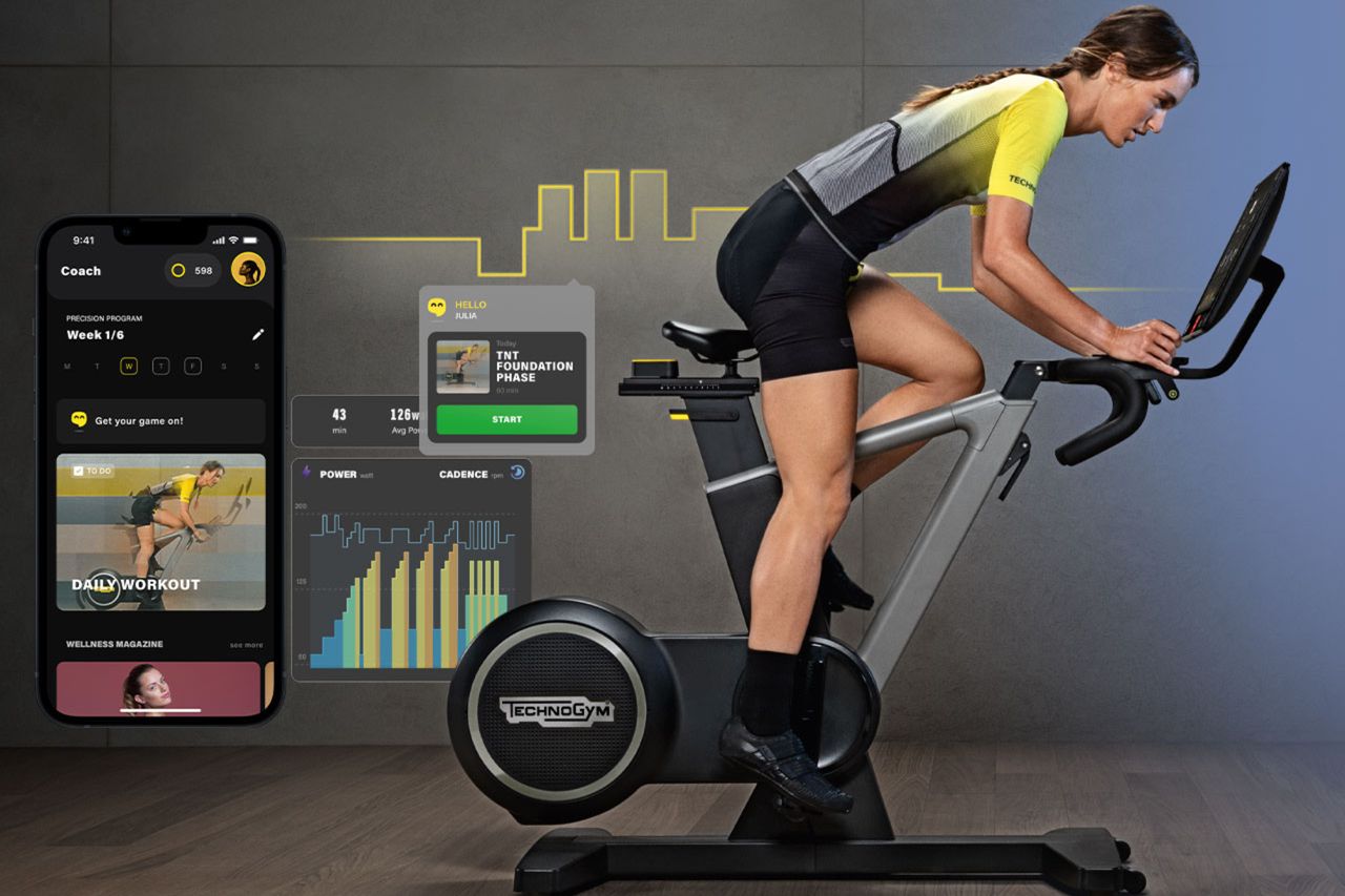 Technogym Ride: all-in-one smart bike