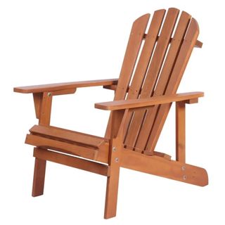 A Wideluck Solid Wood Adirondack Chair