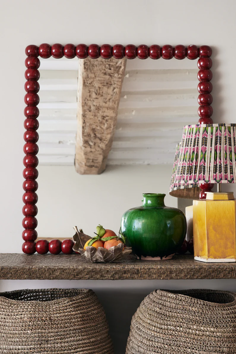 Oka Prod, Bobina Bobble Mirror - Chinese Red