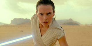 Daisey Ridley as Rey in Star Wars: The Rise of Skywalker