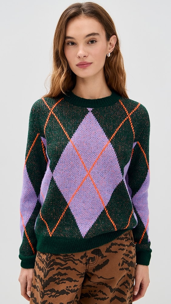 Essentiel Antwerp Iberlin Jacquard Knit Pull