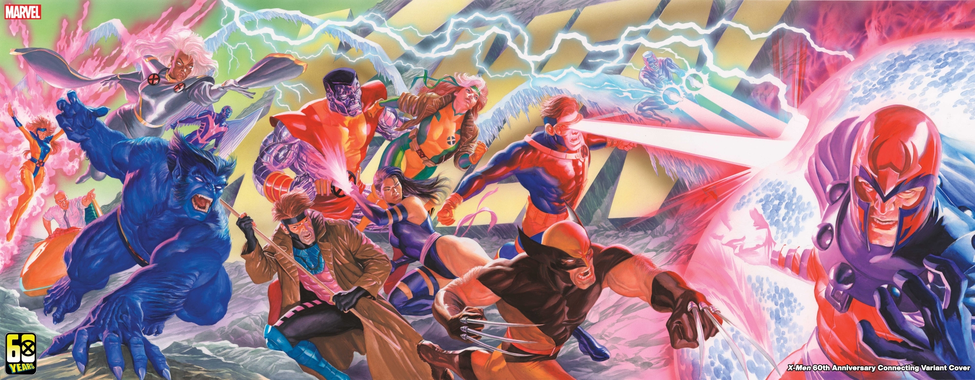 Uncanny Avengers # 1 Alex Ross verbindet Variantenabdeckungen