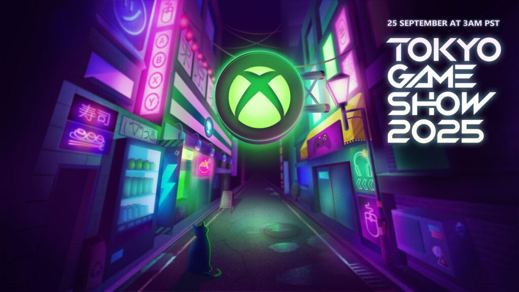 Xbox Tokyo Game Show 2025 banner