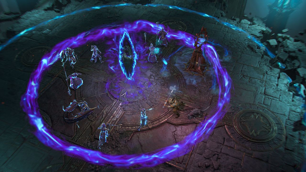 Gameplay shots from Diablo 4