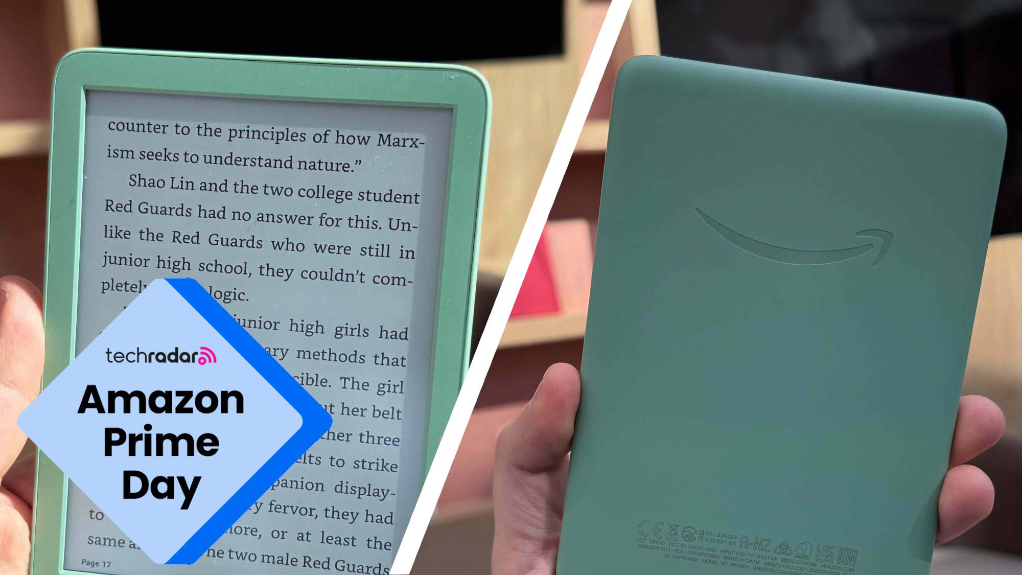 The front page and back of the Amazon Kindle 2024 release