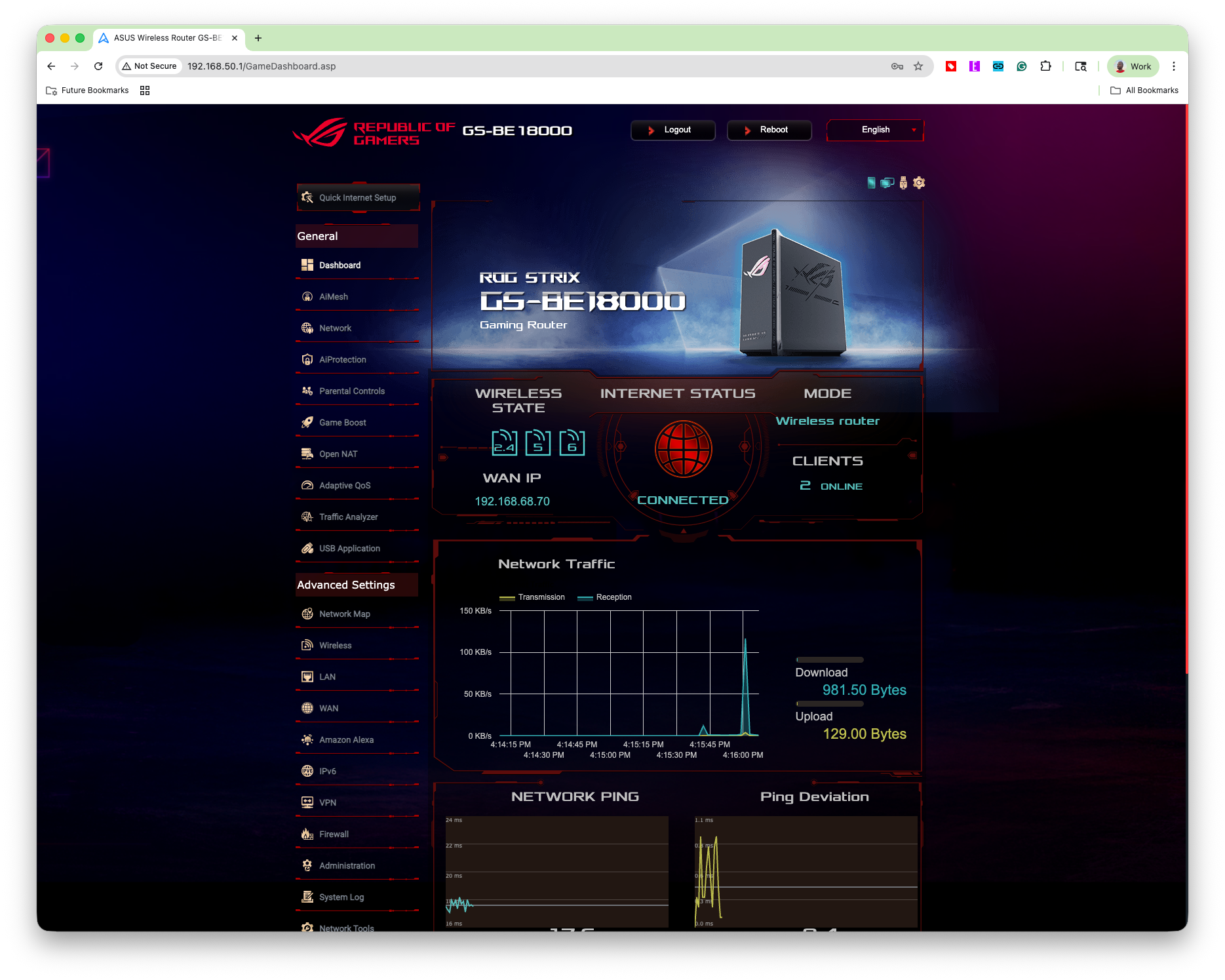 Asus ROG Strix GS-BE18000 Wi-Fi 7