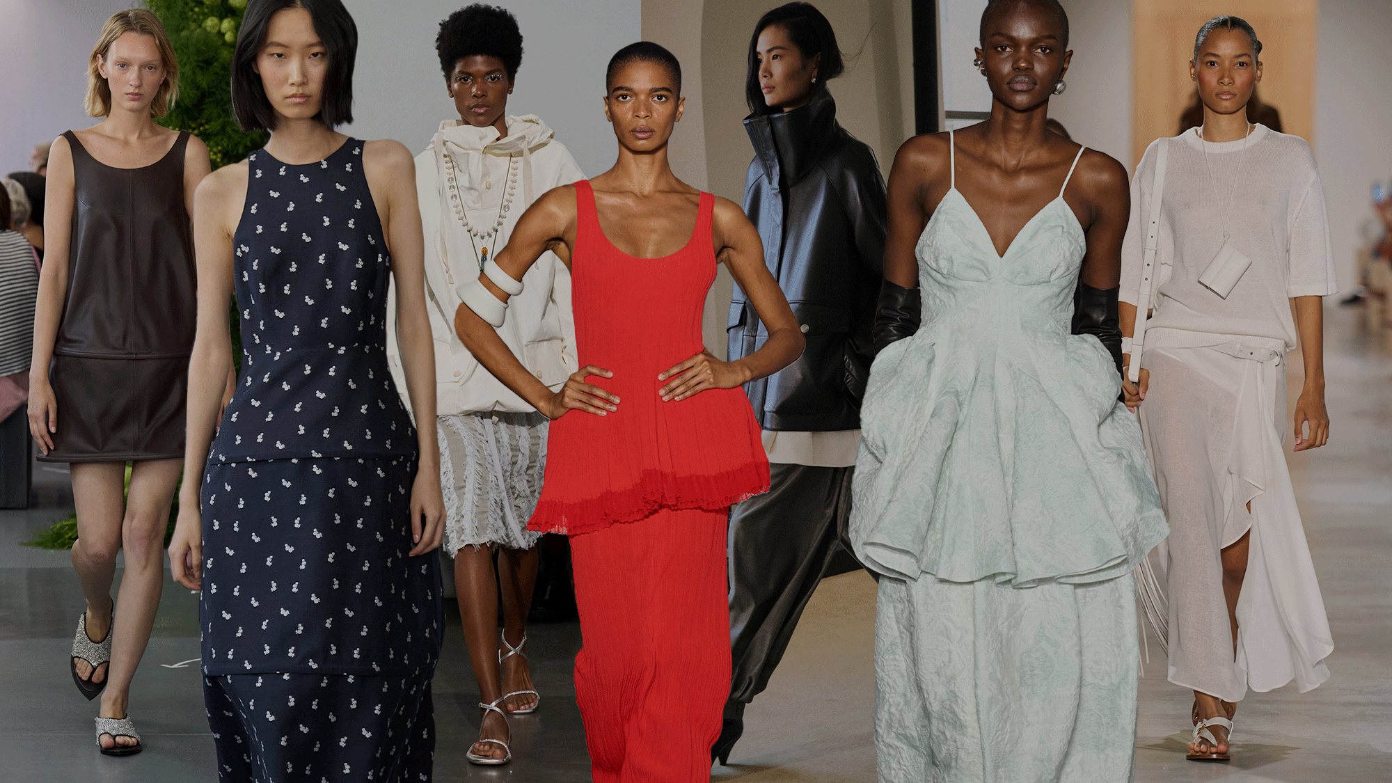 NYFW trends collage