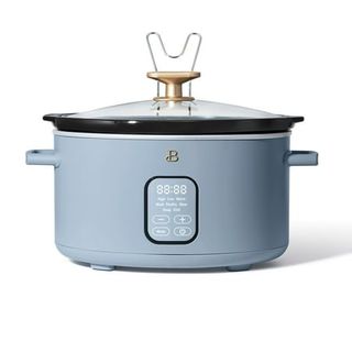 Beautiful 6 Qt Programmable Slow Cooker, Cornflower Blue by Drew Barrymore