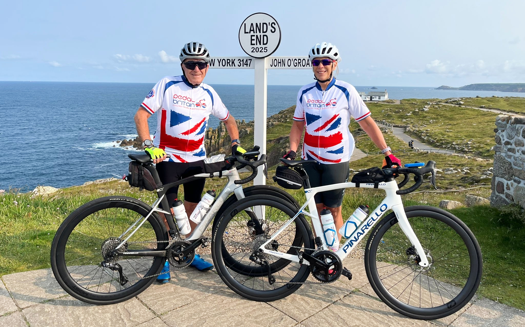 87-year-old Brian Lewis riding LEJOG in 2025
