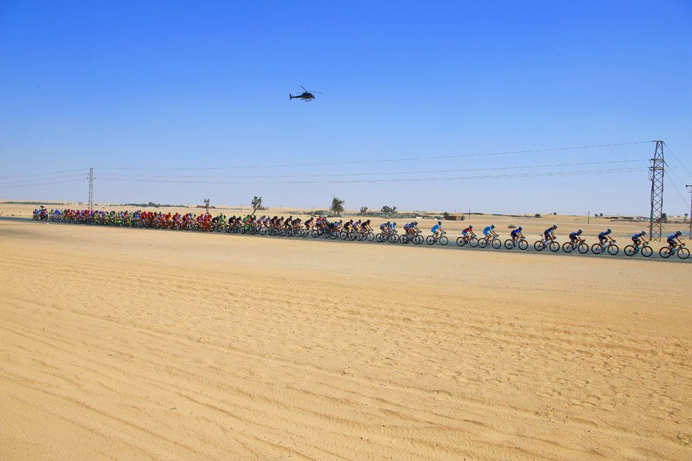 It was pretty windy in the desert on day two