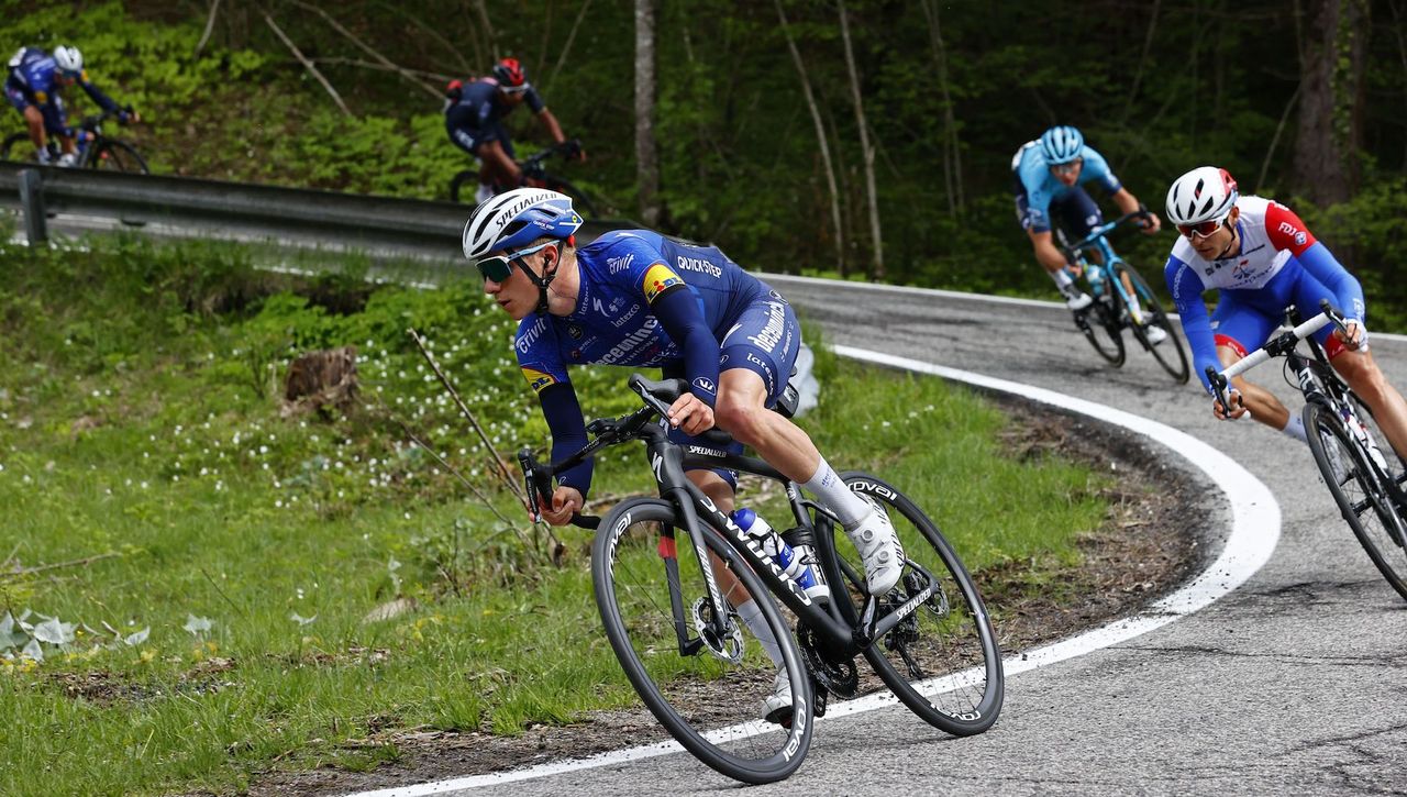 Remco Evenepoel on stage 14 fof the Giro d&#039;Italia