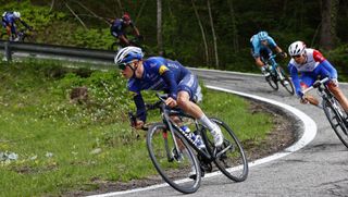 Remco Evenepoel on stage 14 fof the Giro d'Italia