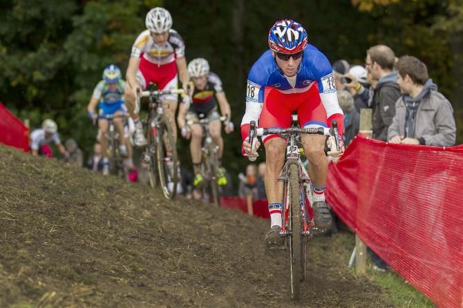 Francis Mourey would suffer a race-ending mechanical.