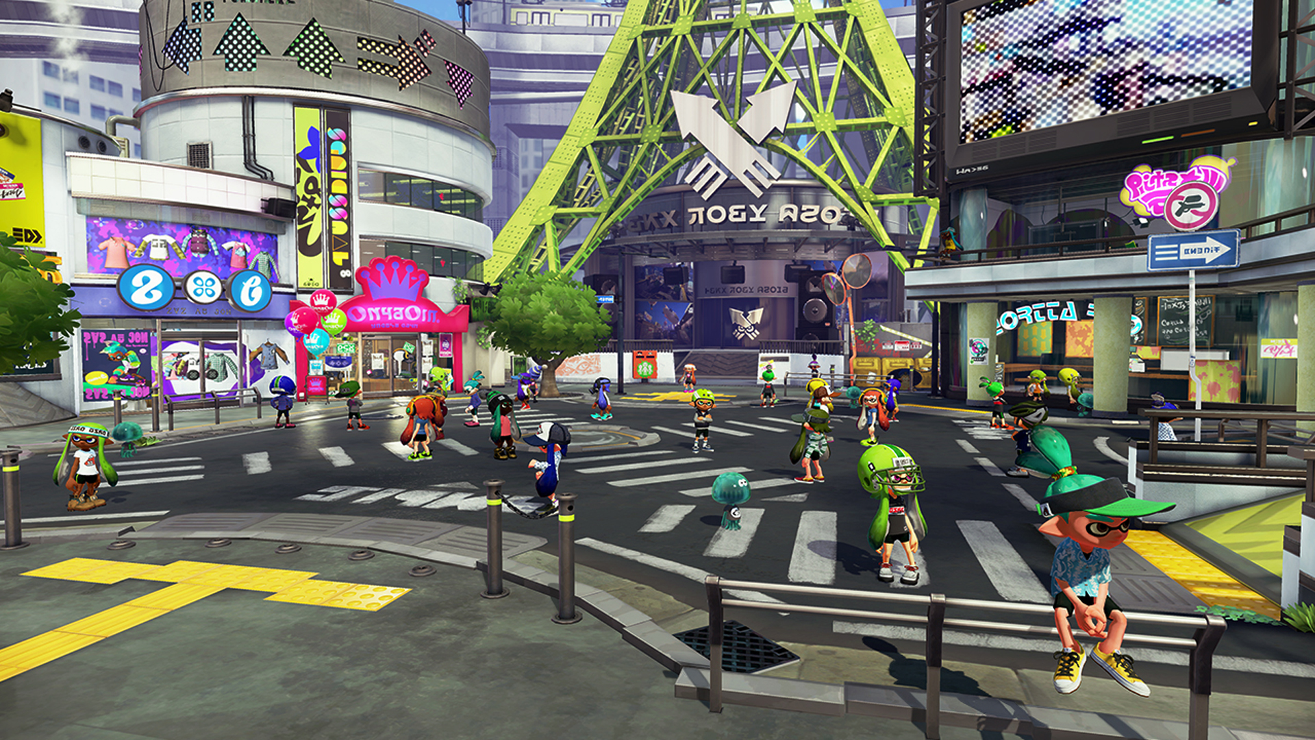 Splatoon Wii U screenshot
