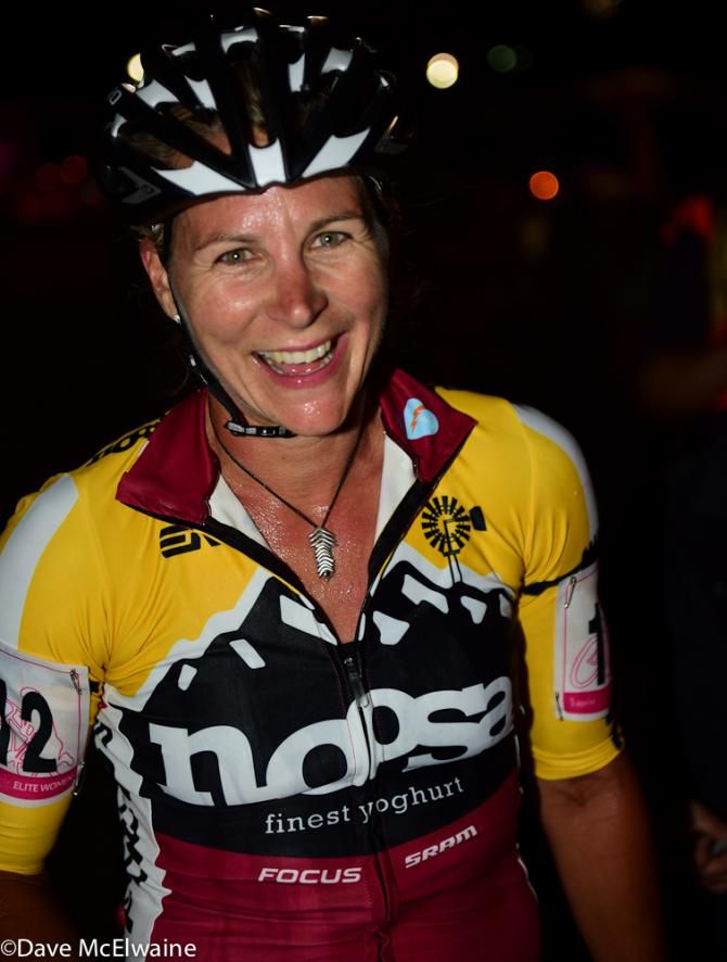 Meredith Miller (Noosa Pro Team) was elated with her win at Cross Vegas.