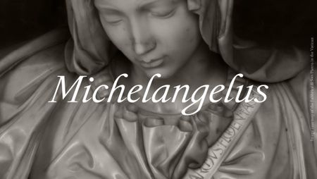 Michelangelus font inspiration