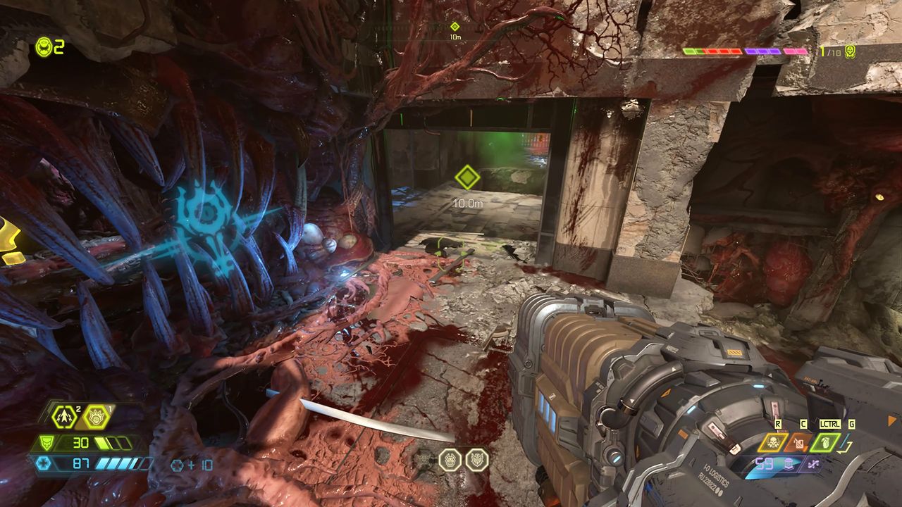 Doom Eternal Super Gore Nest Codex Entry Hellgrowth II