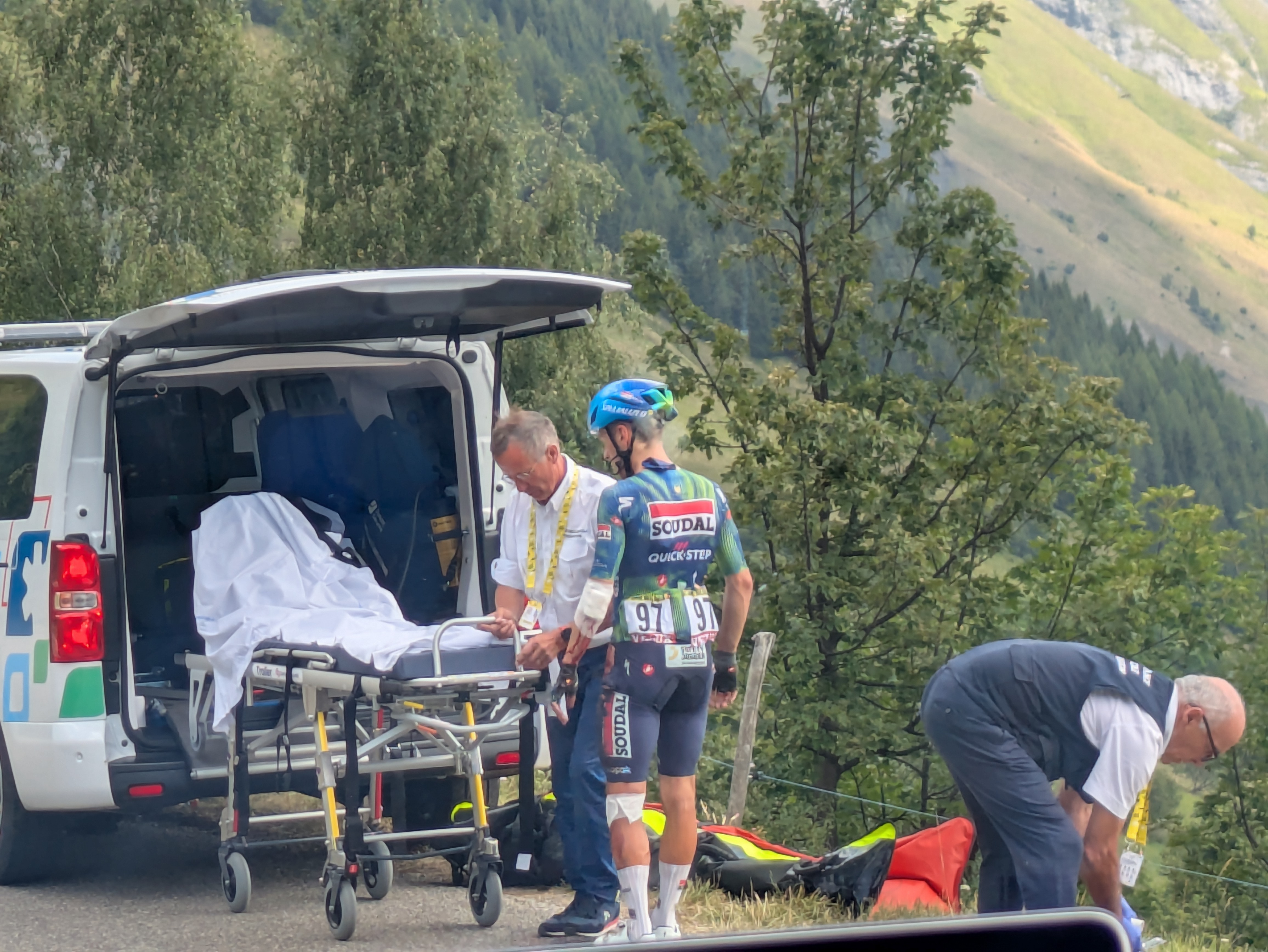Tour de France broomwagon