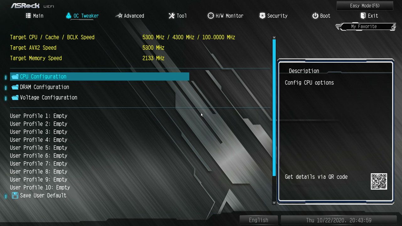 ASRock Z490M Pro4 BIOS