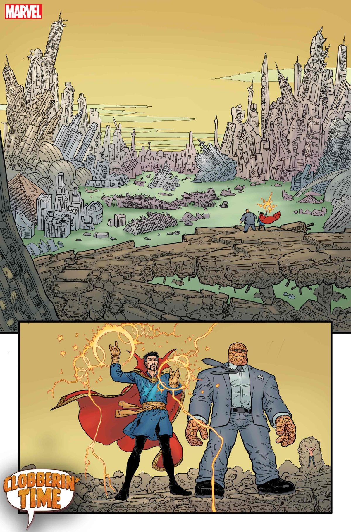 Clobberin' Time #3 interior art