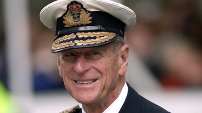 LONDON, UNITED KINGDOM - OCTOBER 10: Prince Philip In Military Uniform As Admiral Of The Fleet In The Royal Navy For A Service Of Remembrance For The Iraq War. (Photo by Tim Graham Photo Library via Getty Images)