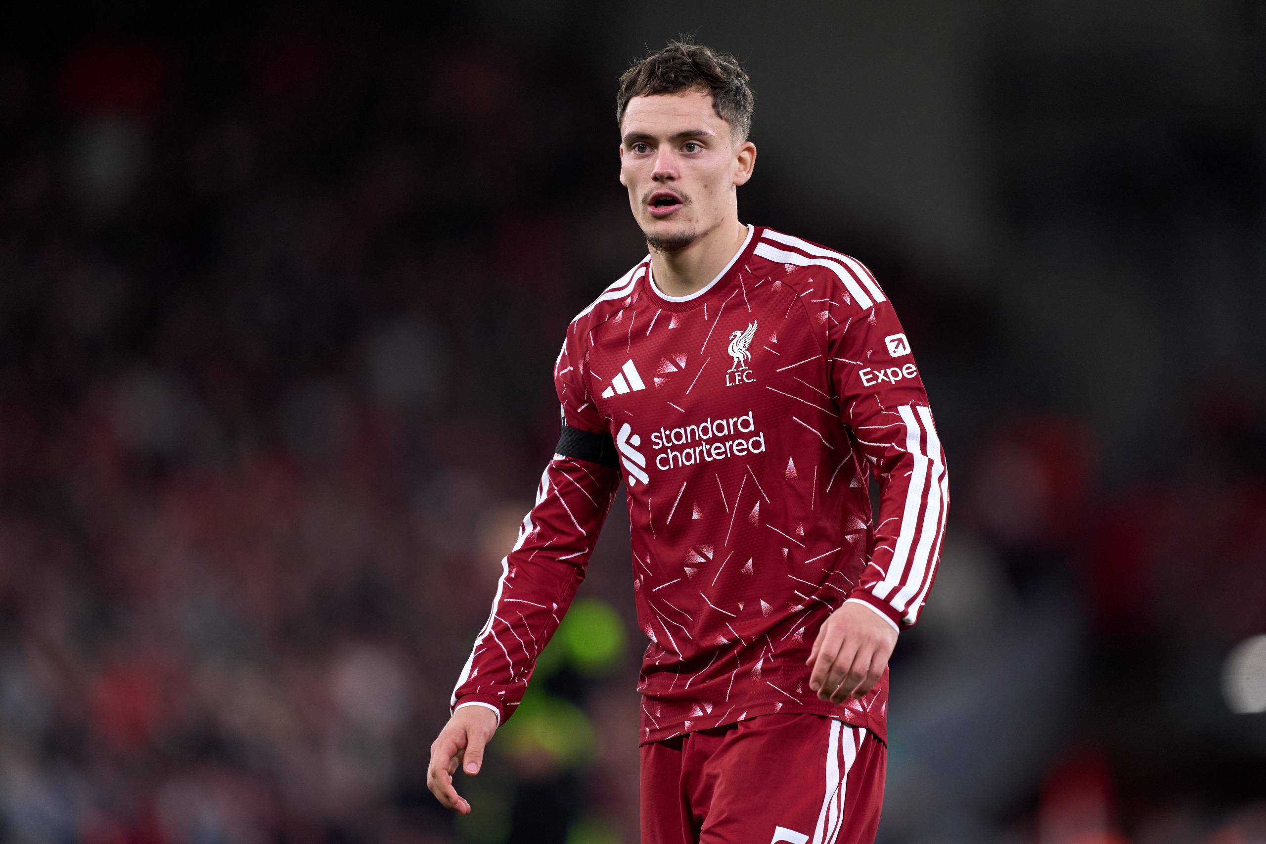 Liverpool midfielder Florian Wirtz