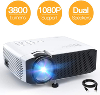 Mini Projector, APEMAN 3800L Brightness Projector | $99.99 on Amazon