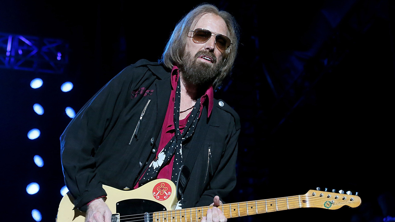 A shot of tom petty