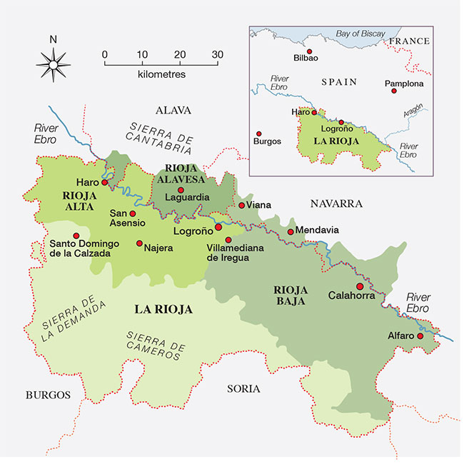 Rioja map
