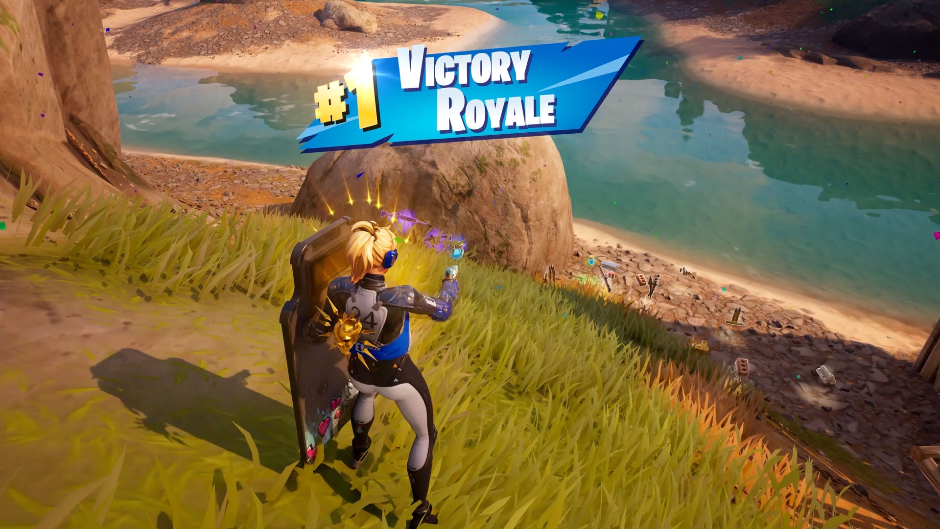 Victory Royale Fortnite Battle Royale De Strijd Om Victory Royale