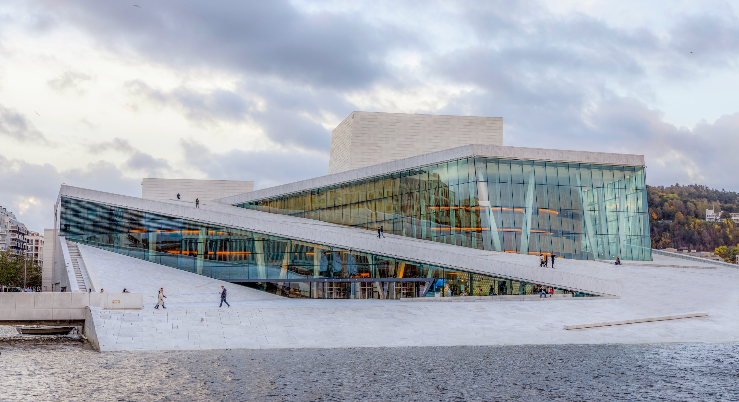 Oslo Opera House by Sn&amp;oslash;hetta