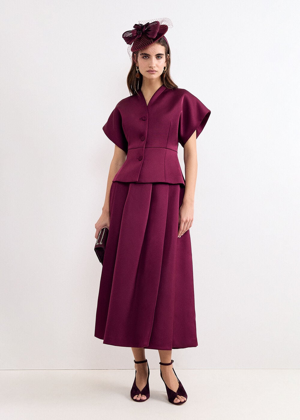 Sally Pleated Skirt