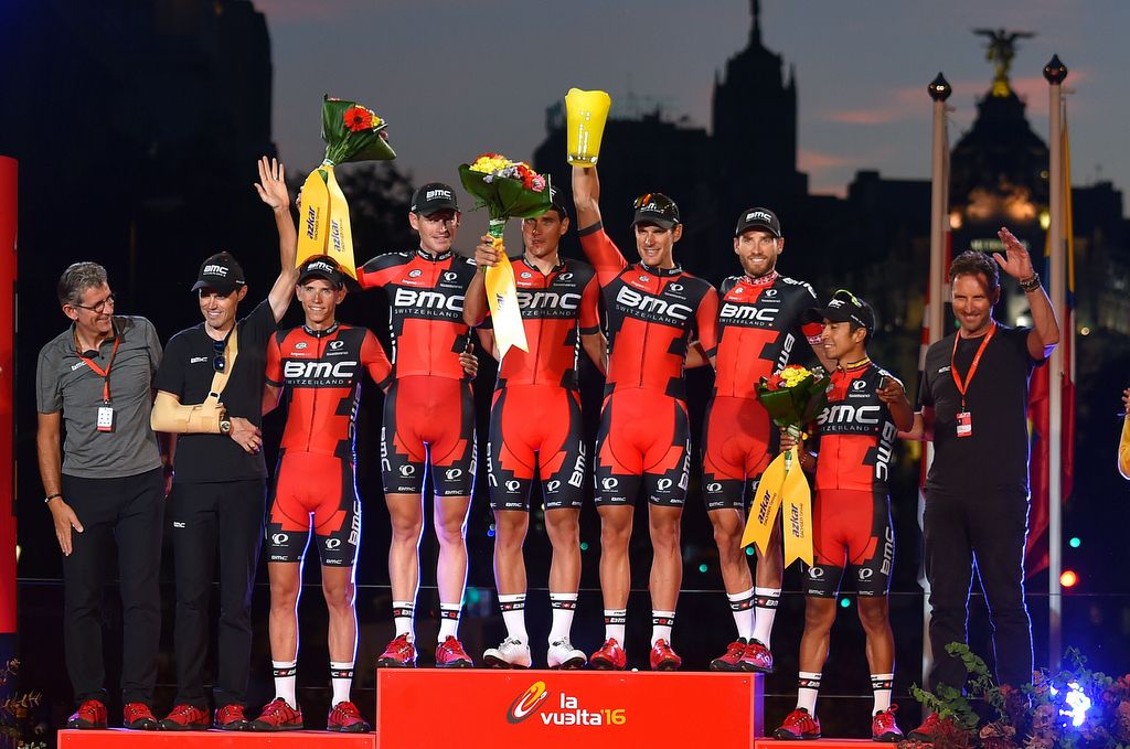 The BMC squad won the team classification