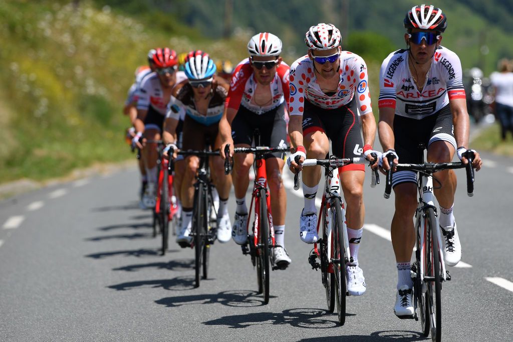 Tim Wellens added to his mountain classification lead on the first Pyrenean stage