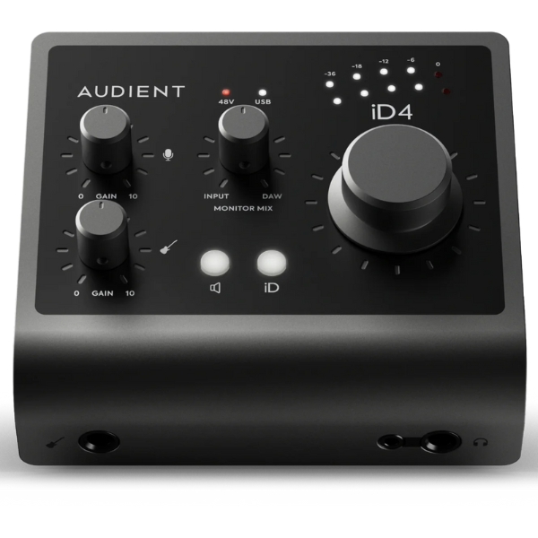 An Audient iD4 MkII audio interface