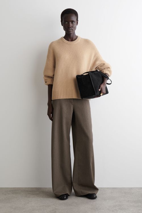 Chunky Cashmere Crew-Neck Jumper