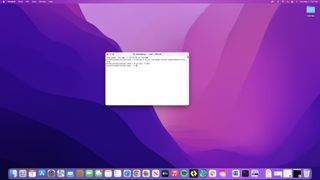 macOS terminal commands