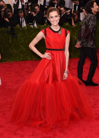 Allison Williams At The Met Gala 2015