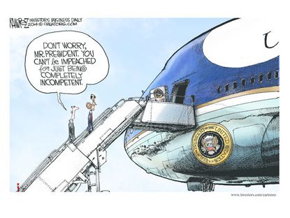 Obama cartoon impeachment
