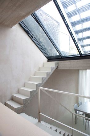 Stairway for Antwerp townhouse