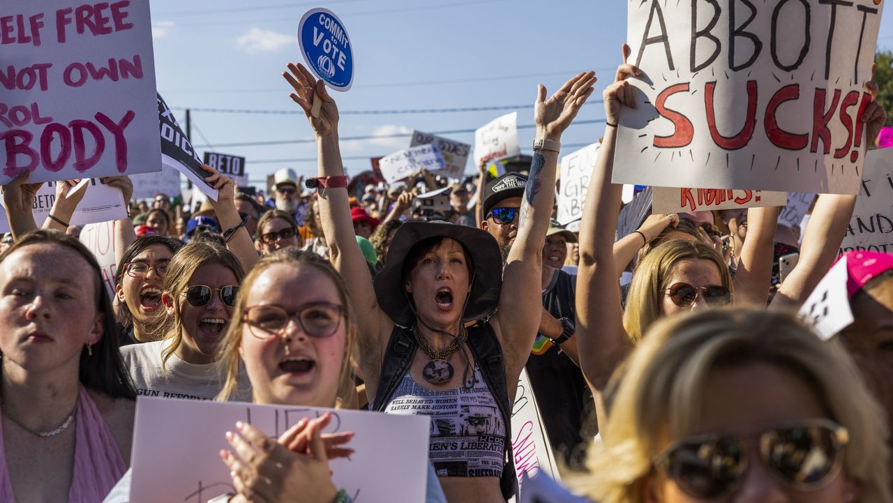 Rally For Reproductive Freedom in Austin, Texas