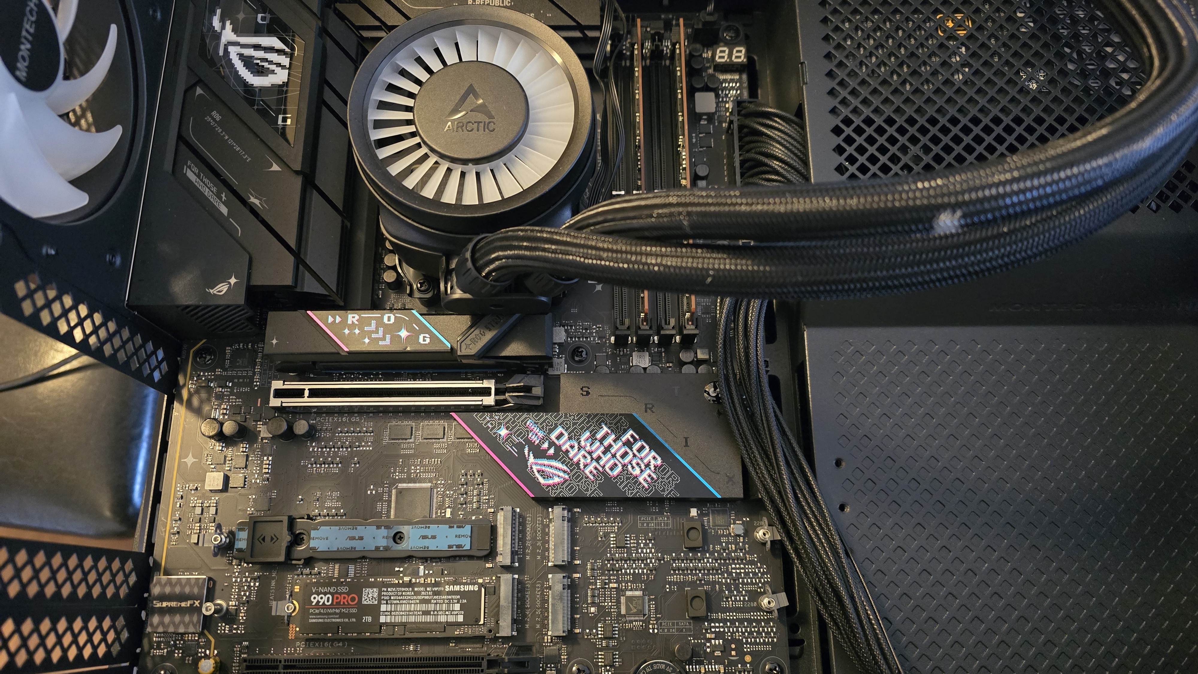 Samsung 990 Pro SSD cooling