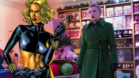 Yelena Belova in comics and in the MCU