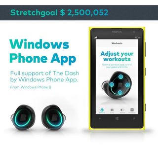 Dash Windows Phone app