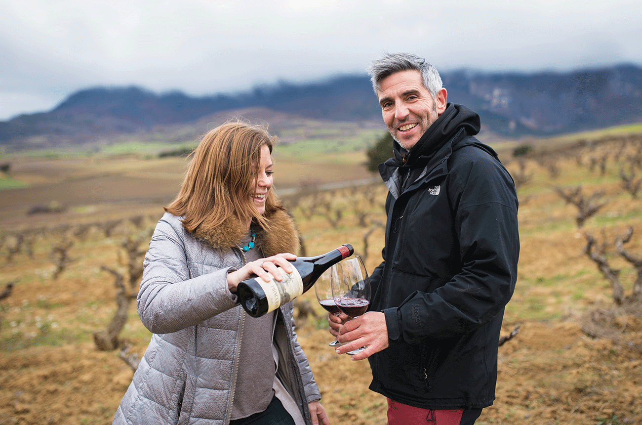 Melanie-Hickman-and-David-Sampedro,-Bodegas-Bhilar