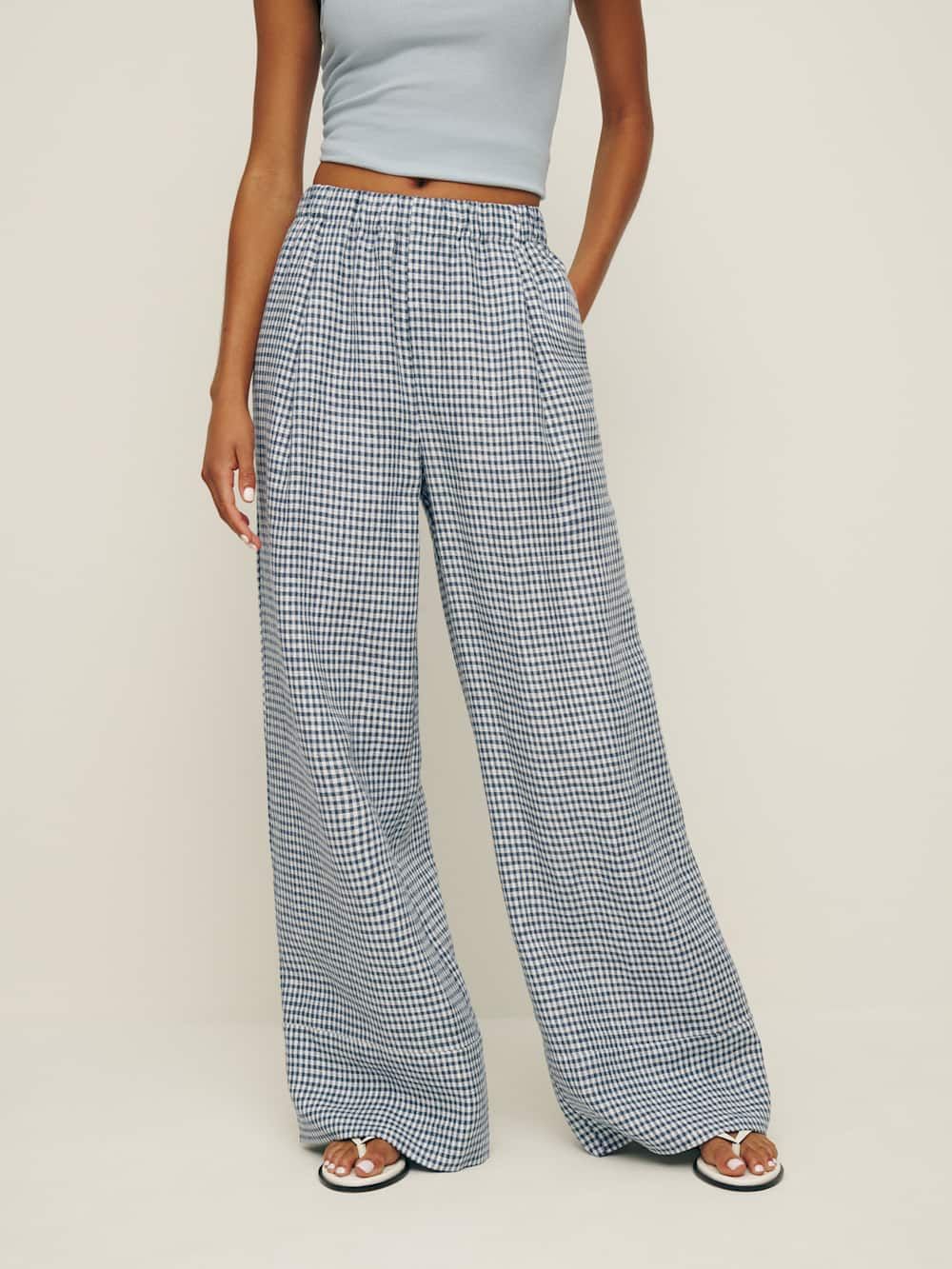 Fernando Linen Wide Leg Pant