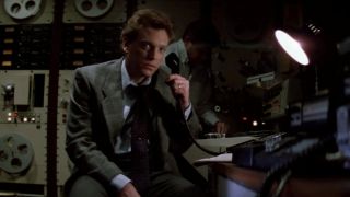 William Atherton as Richard Thornburg on the phone in Die Hard